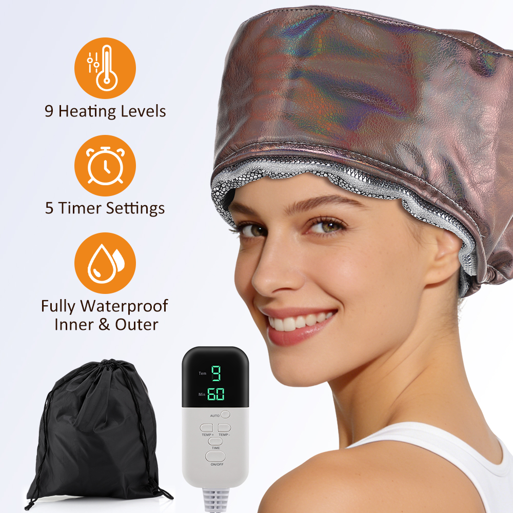 Hair Care Dupes - Thermal Cap Hair Steamer 10 Levels