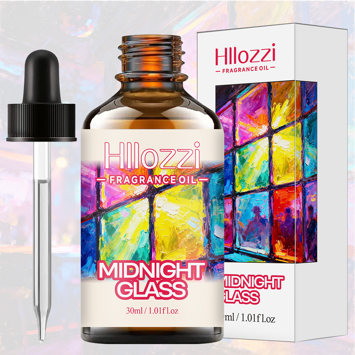 Hair Care Fragrance Essential Oil - MIDNIGHT GLASS FRAGRANCE OIL Suitable for