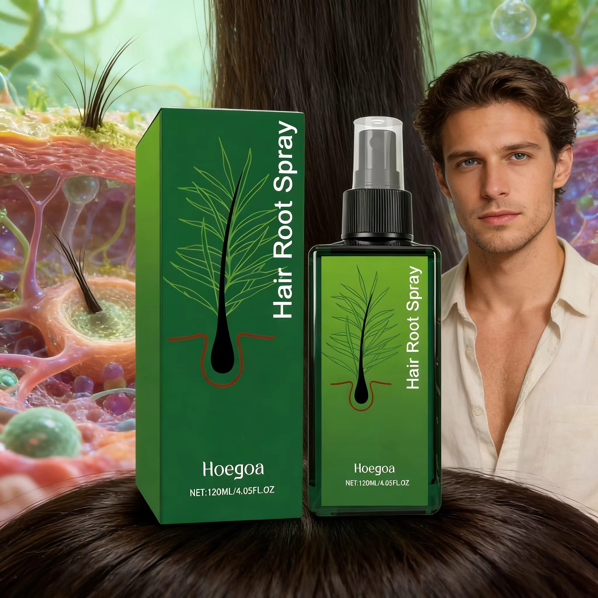 Hair Care Essence - Hair Growth Oil Spray Repair Damaged