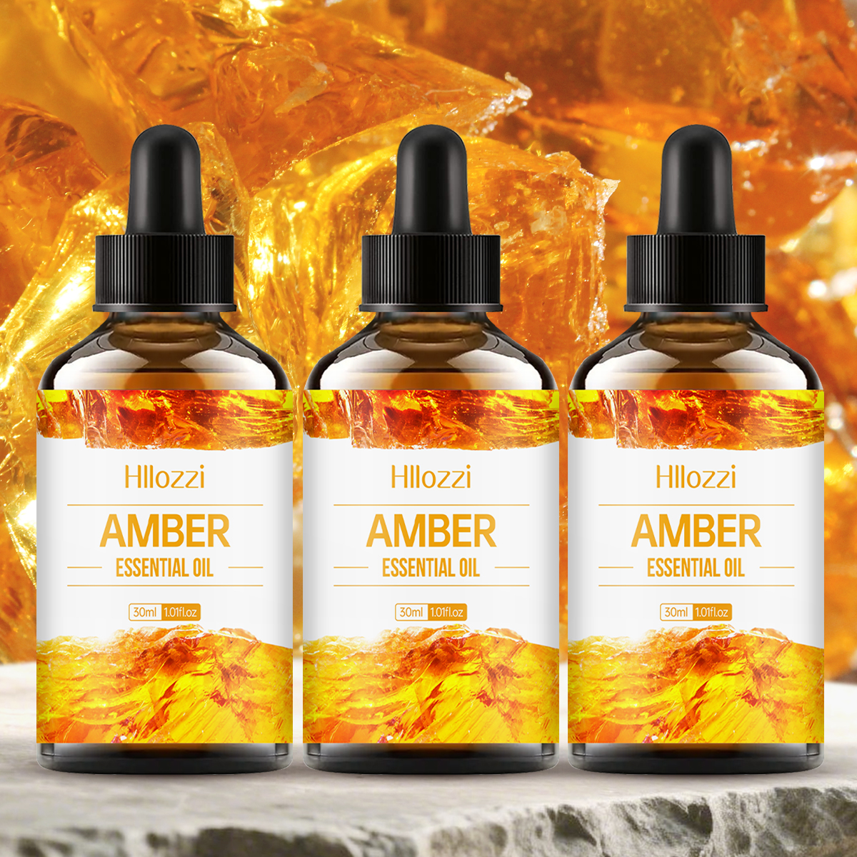 Hair Care Fragrance Essential Oil - Amber essential oil, a natural fragrance,