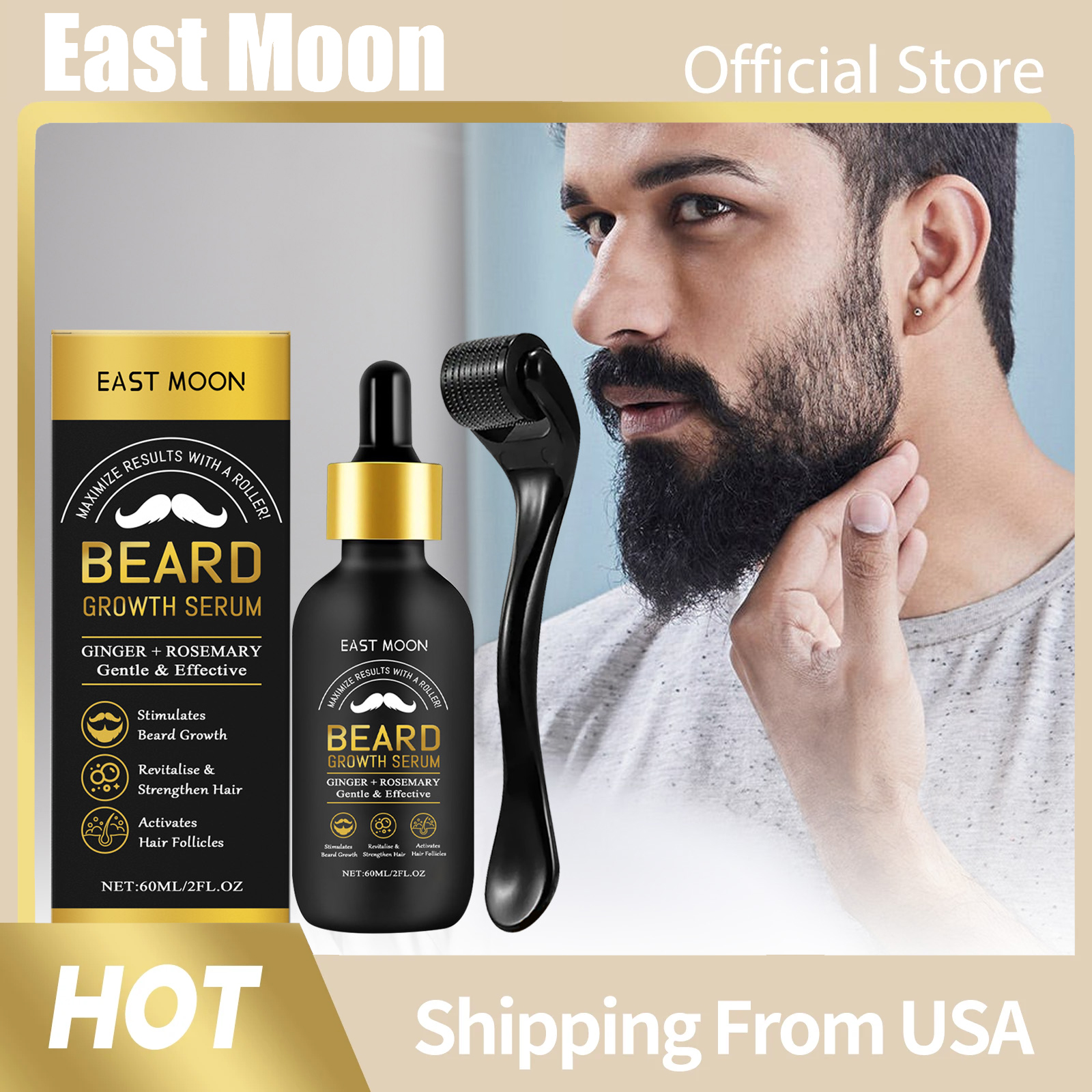 Hair Care Fragrance Essential Oil - Beard Care Essential Oil Deep Hydration