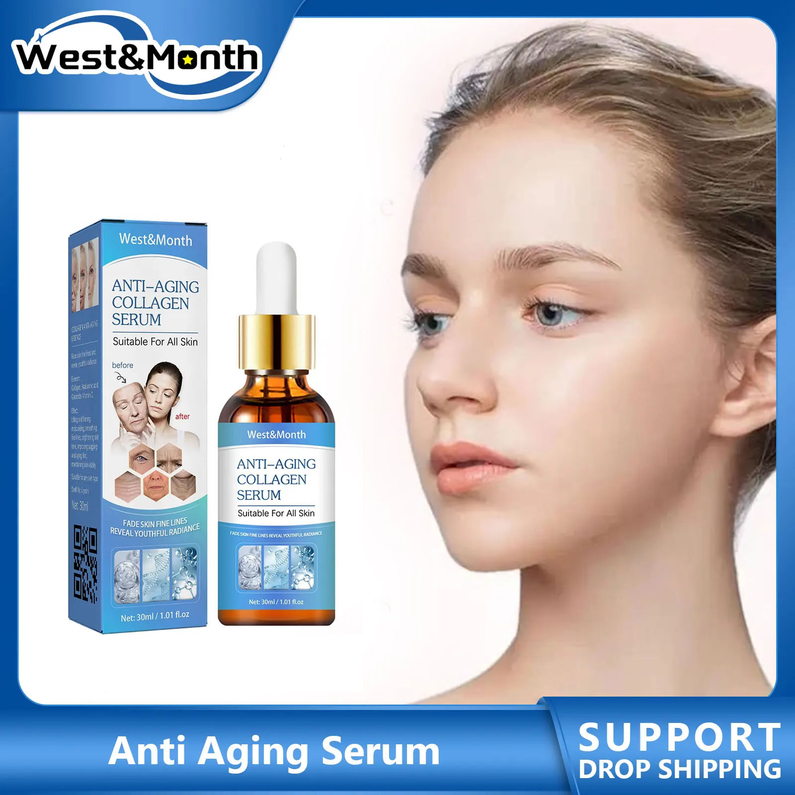 Wrin-kle Removal Serum Lighten - Silk Press Serum ulasan dan harga