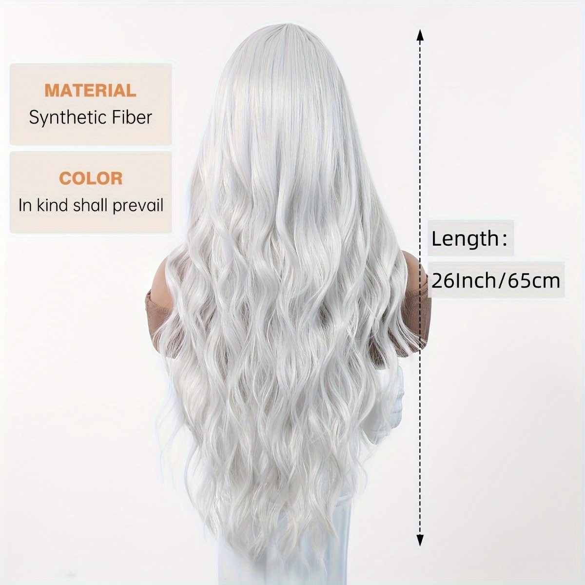 Anxin Brand Synthetic Fiber Wi - Hair Care Long Hair ulasan dan harga