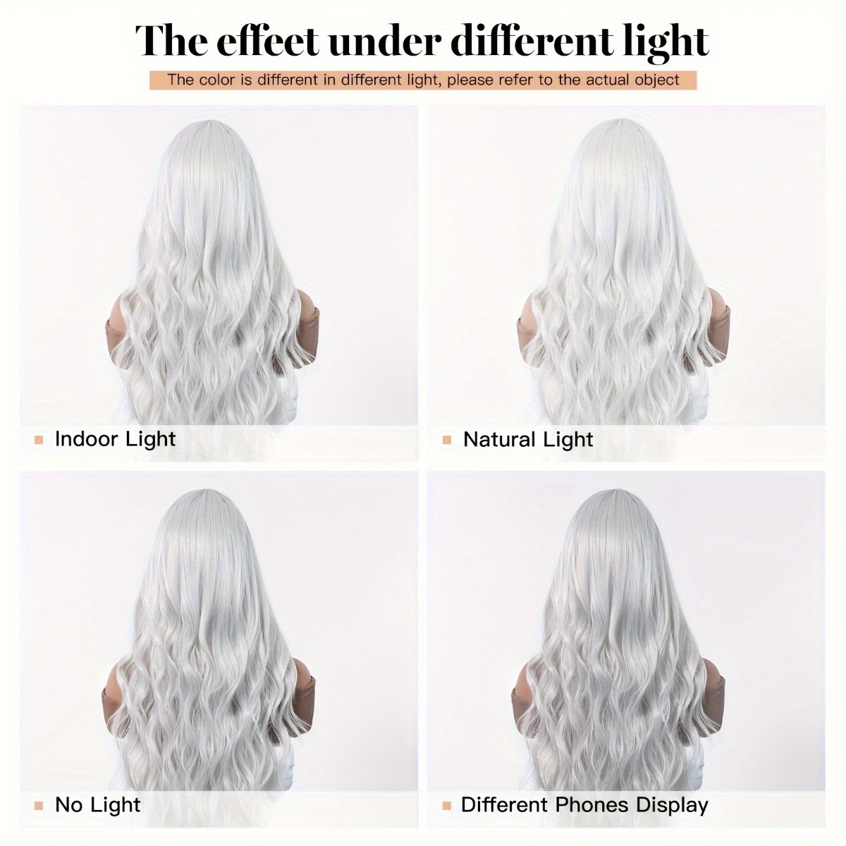 Anxin Brand Synthetic Fiber Wi - Hair Care Long Hair ulasan dan harga