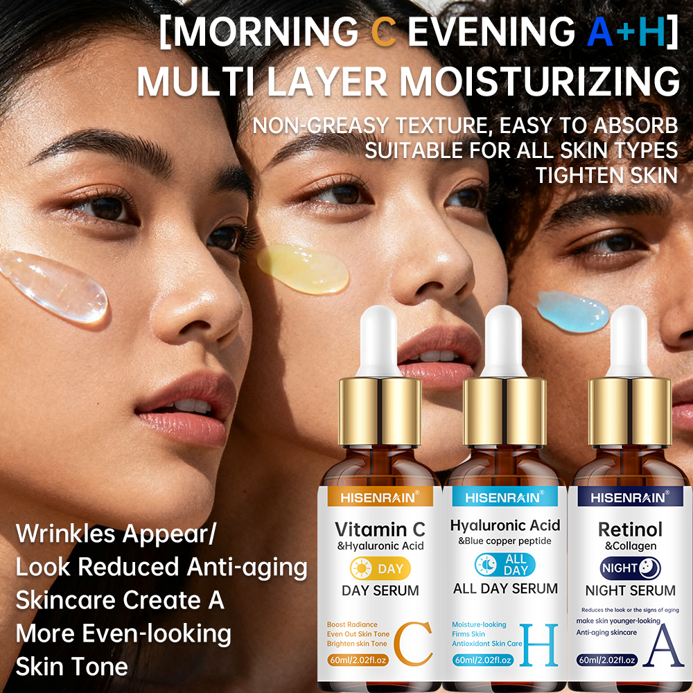 HISENRAIN Vitamin C + Retinol  - Silk Press Serum ulasan dan harga
