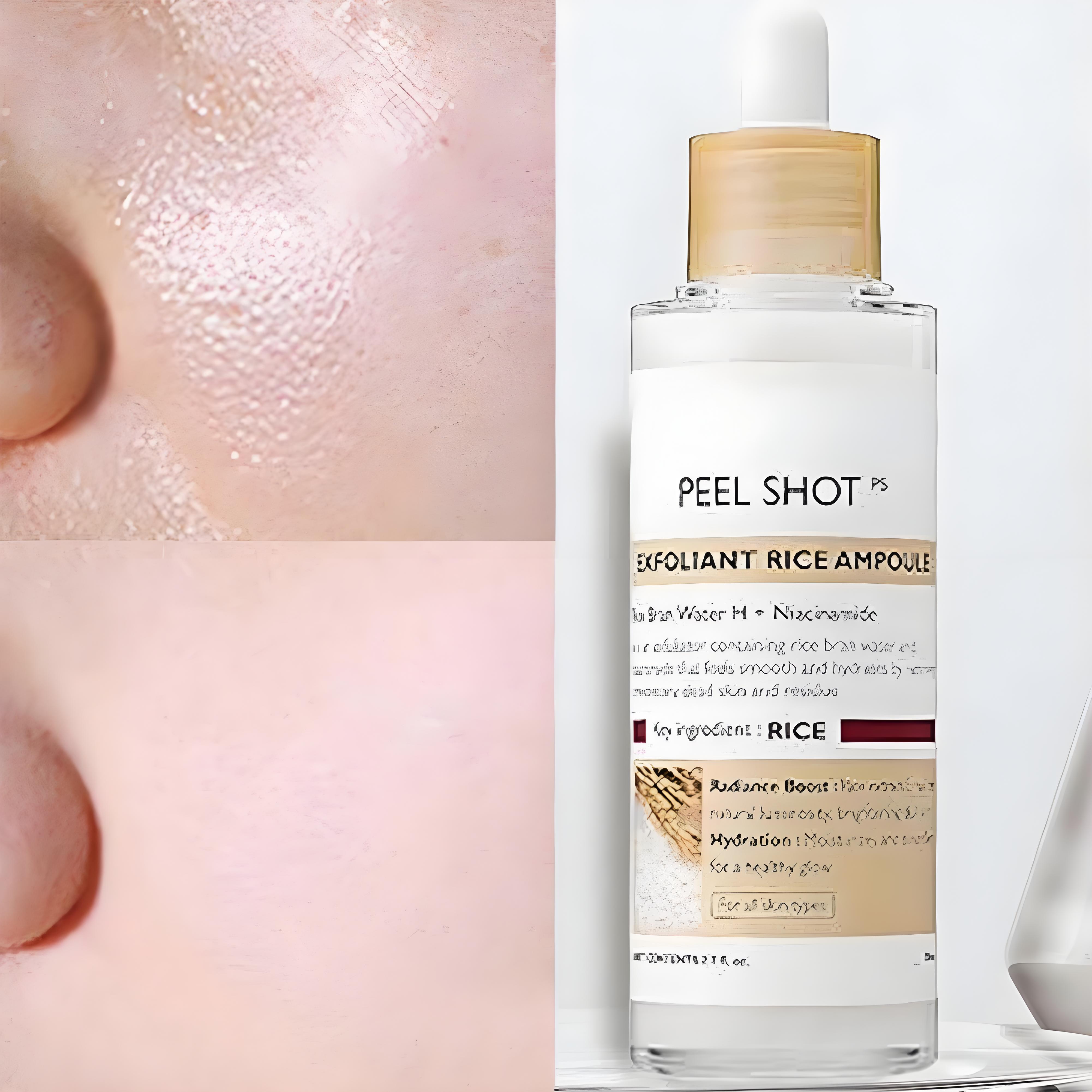 Rice Exfoliating Serum Facial  - Silk Press Serum ulasan dan harga