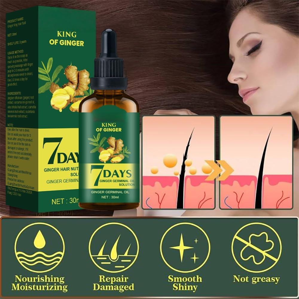 Hair Growth Oil Ginger Biotin  - Hair Care Fragrance Essential Oil ulasan dan harga