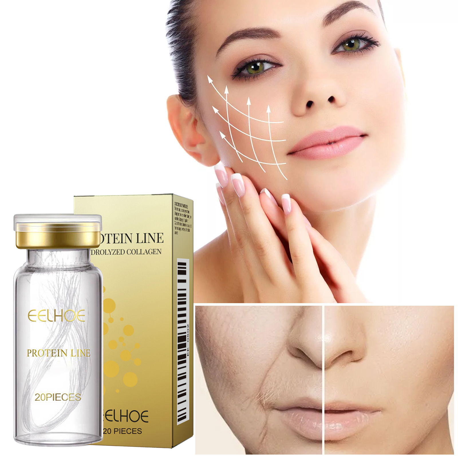 Protein Thread Lifting Set Fad - Silk Press Serum ulasan dan harga