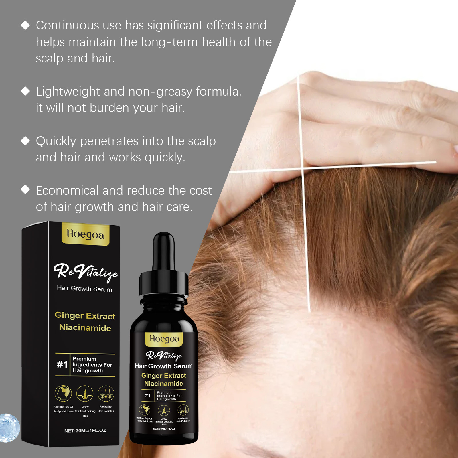 30ml Hair Care Essential Oil T - Hair Care Essence ulasan dan harga