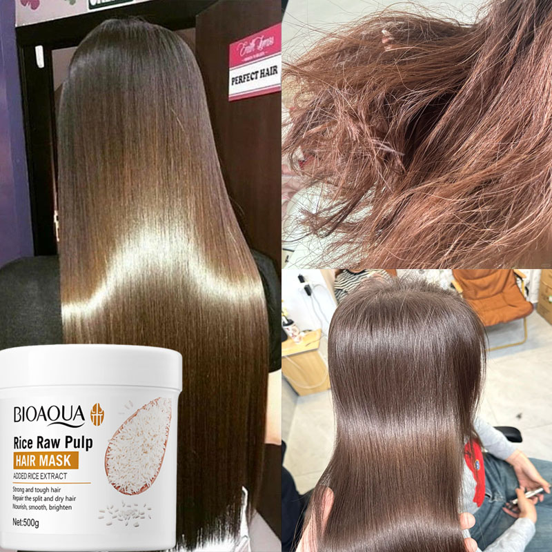 500G Magical Keratin Hair Mask - Hair Care Olaplex ulasan dan harga