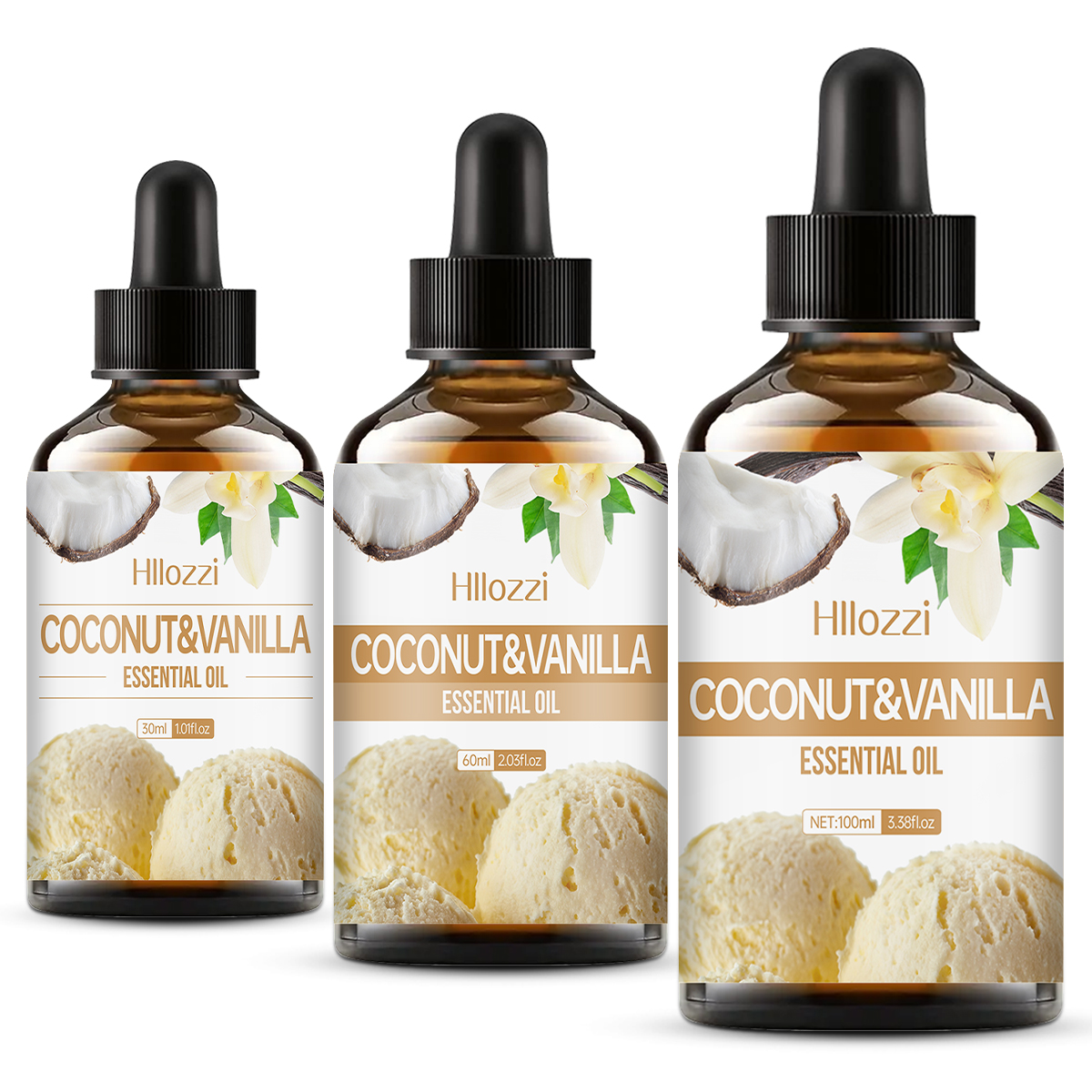 Coconut Vanilla Essential Oil  - Hair Care Fragrance Essential Oil ulasan dan harga