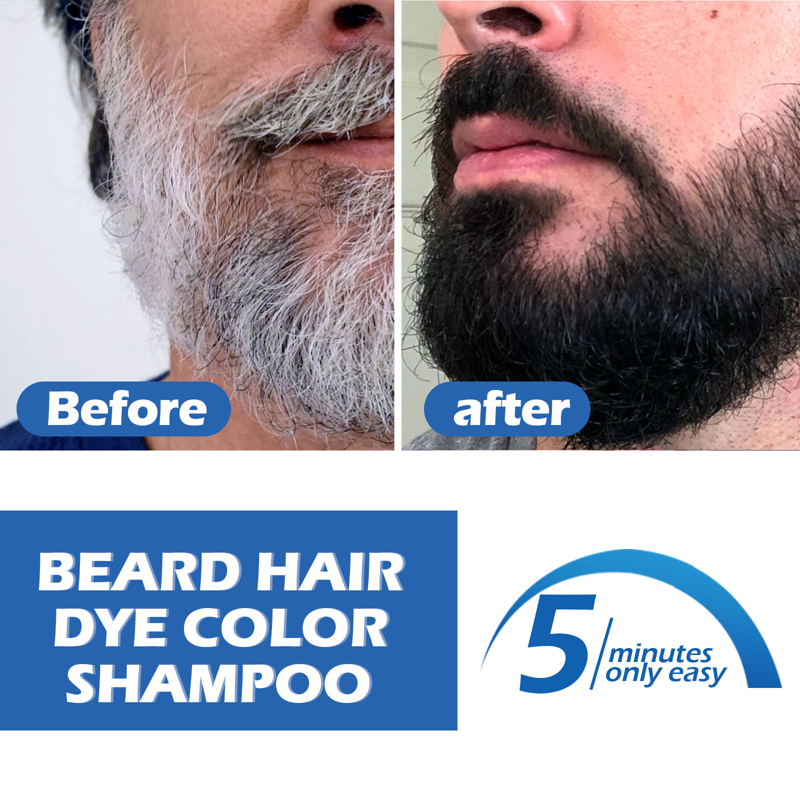 100Ml Beard Dye Care Shampoo S - Hair Care Long Hair ulasan dan harga