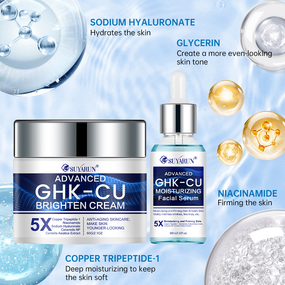 SUYARUN GHK-CU Cream & Serum - - Silk Press Serum ulasan dan harga