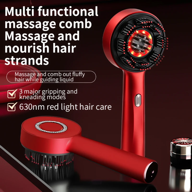 Electric Massage Comb Portable - Hair Care Essence ulasan dan harga