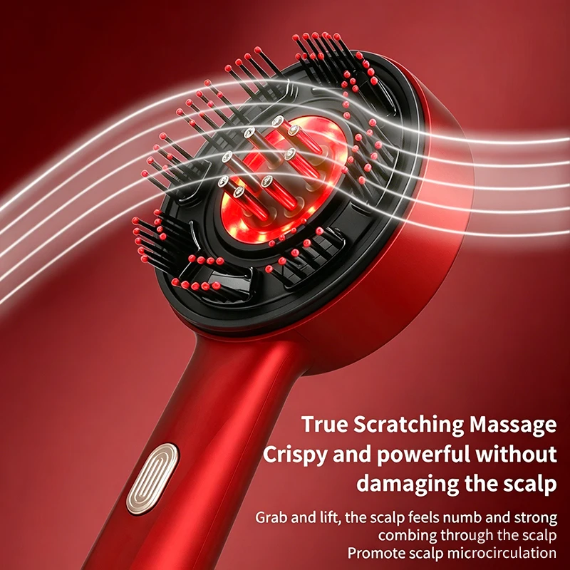 Electric Massage Comb Portable - Hair Care Essence ulasan dan harga