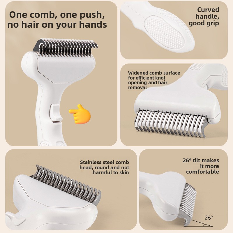 1pc Self Cleaning Fine Pin Dog - Hair Care Is Self Care ulasan dan harga