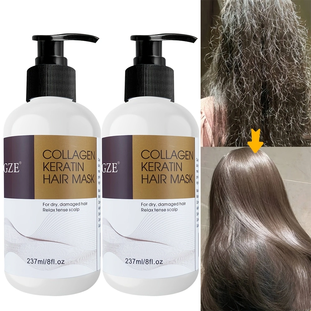 2 Pack GZE Collagen Keratin Ha - Hair Care Dupes ulasan dan harga