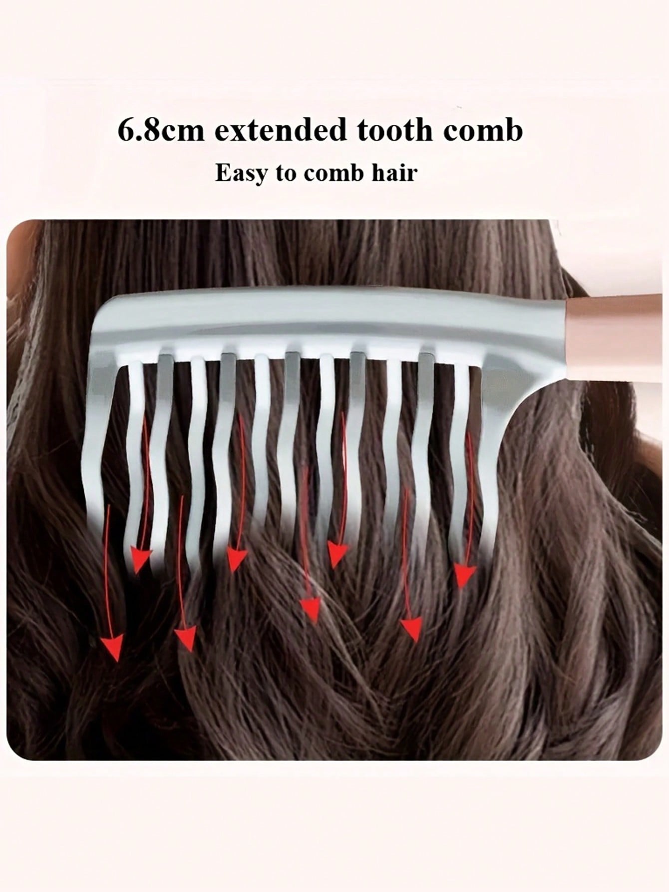 1 Set Of Double-Tooth Wide-Too - Hair Care Long Hair ulasan dan harga