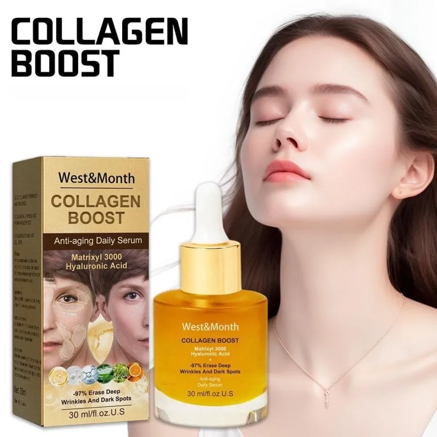 Collagen Face Serum Face Moist - Silk Press Serum ulasan dan harga
