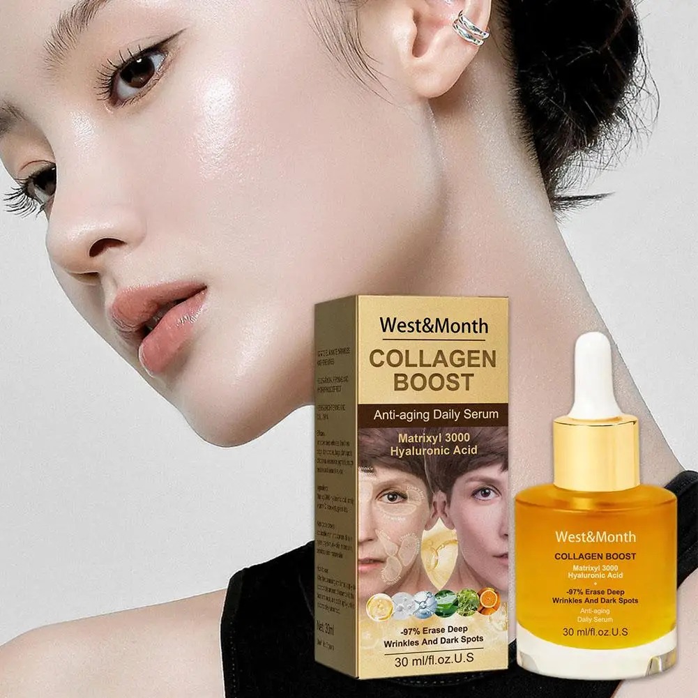 Collagen Face Serum Face Moist - Silk Press Serum ulasan dan harga