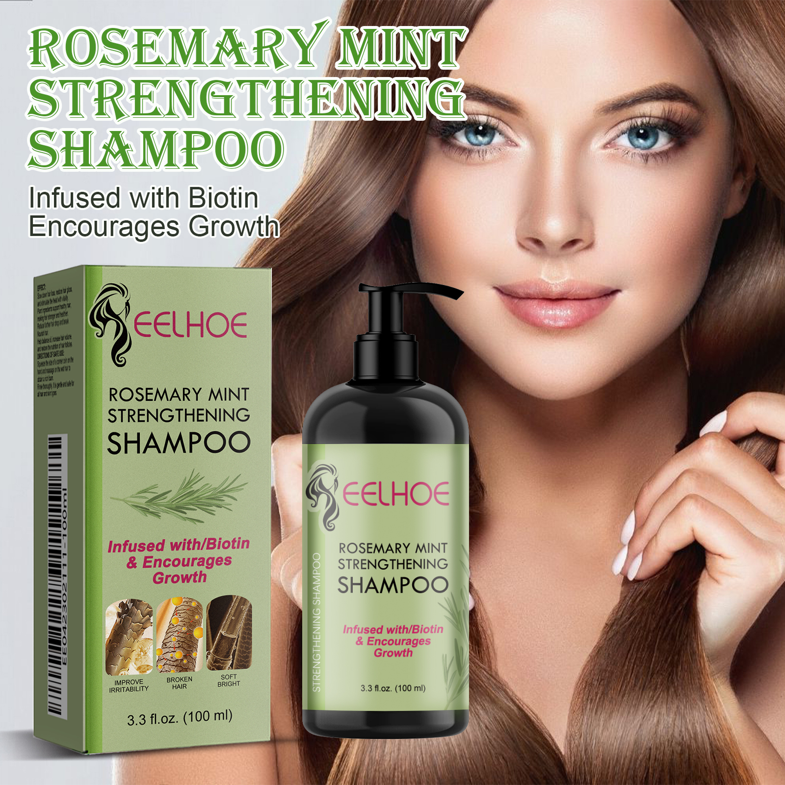Eelhoe Rosemary Hair Care Seri - Hair Care Olaplex ulasan dan harga