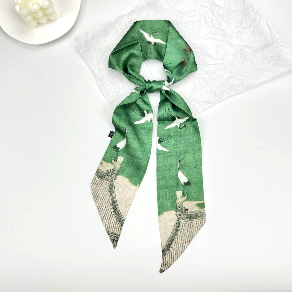 New Ribbon Silk Long Scarf Wom - Hair Care Long Hair ulasan dan harga