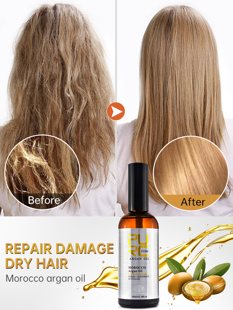 PURC Morocco Argan Oil Smoothi - Hair Care Olaplex ulasan dan harga