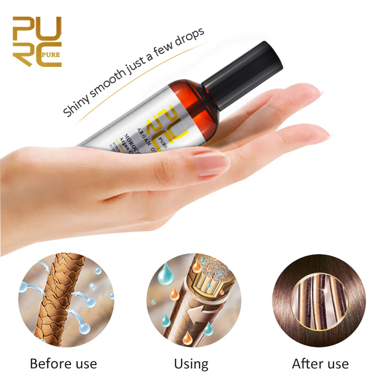 PURC Morocco Argan Oil Smoothi - Hair Care Olaplex ulasan dan harga