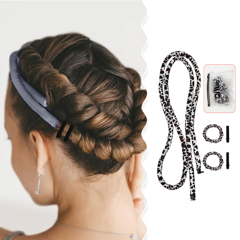 5PCS/Set Heatless Hair Rollers - Hair Roller Set Flexi ulasan dan harga
