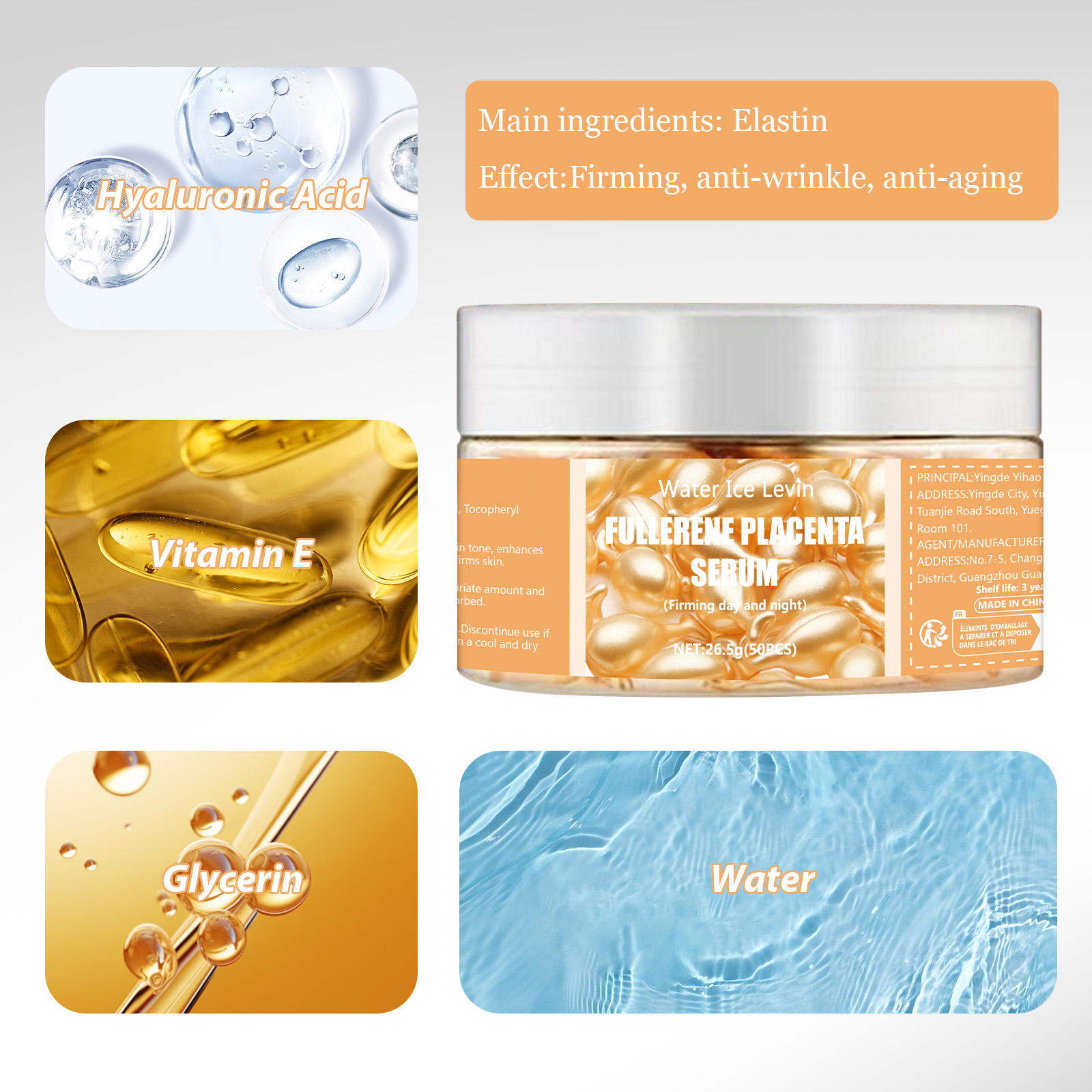 50 Fullerene Essence Capsules  - Silk Press Serum ulasan dan harga