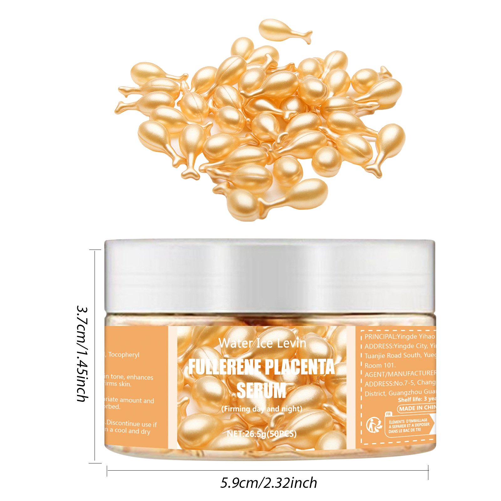 50 Fullerene Essence Capsules  - Silk Press Serum ulasan dan harga