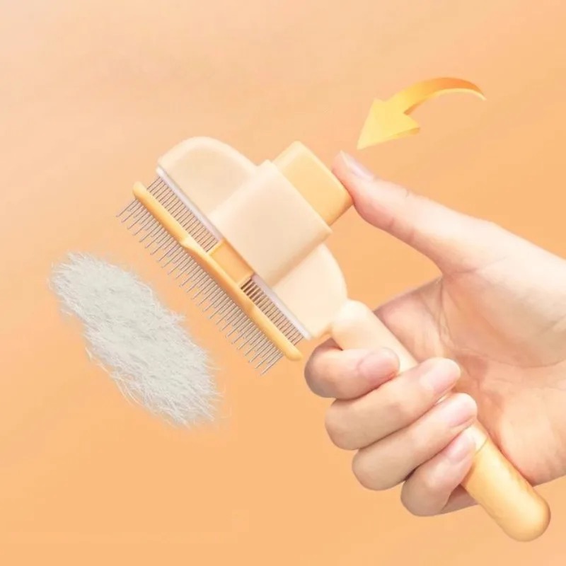 Pet Cat Comb Cat Dog Hair Remo - Hair Care Long Hair ulasan dan harga