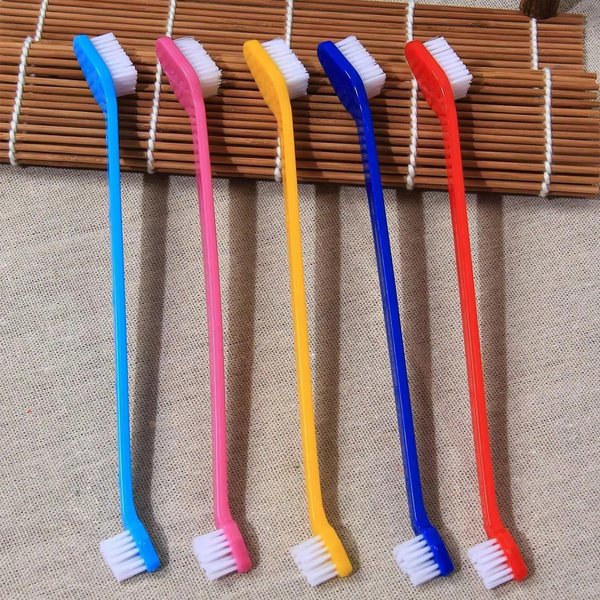 5pcs/set Long Handle Pet Tooth - Hair Care Long Hair ulasan dan harga