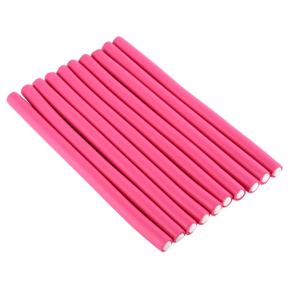 10Pcs/Set Soft Foam Soft Hair  - Hair Roller Set Flexi ulasan dan harga