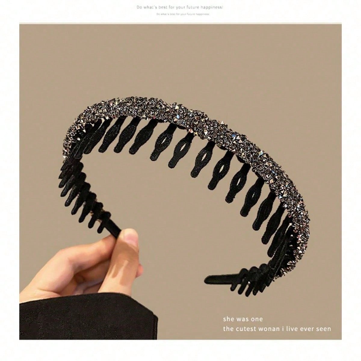 Velvet Non-Slip Headband - Sec - Hair Care Is Self Care ulasan dan harga