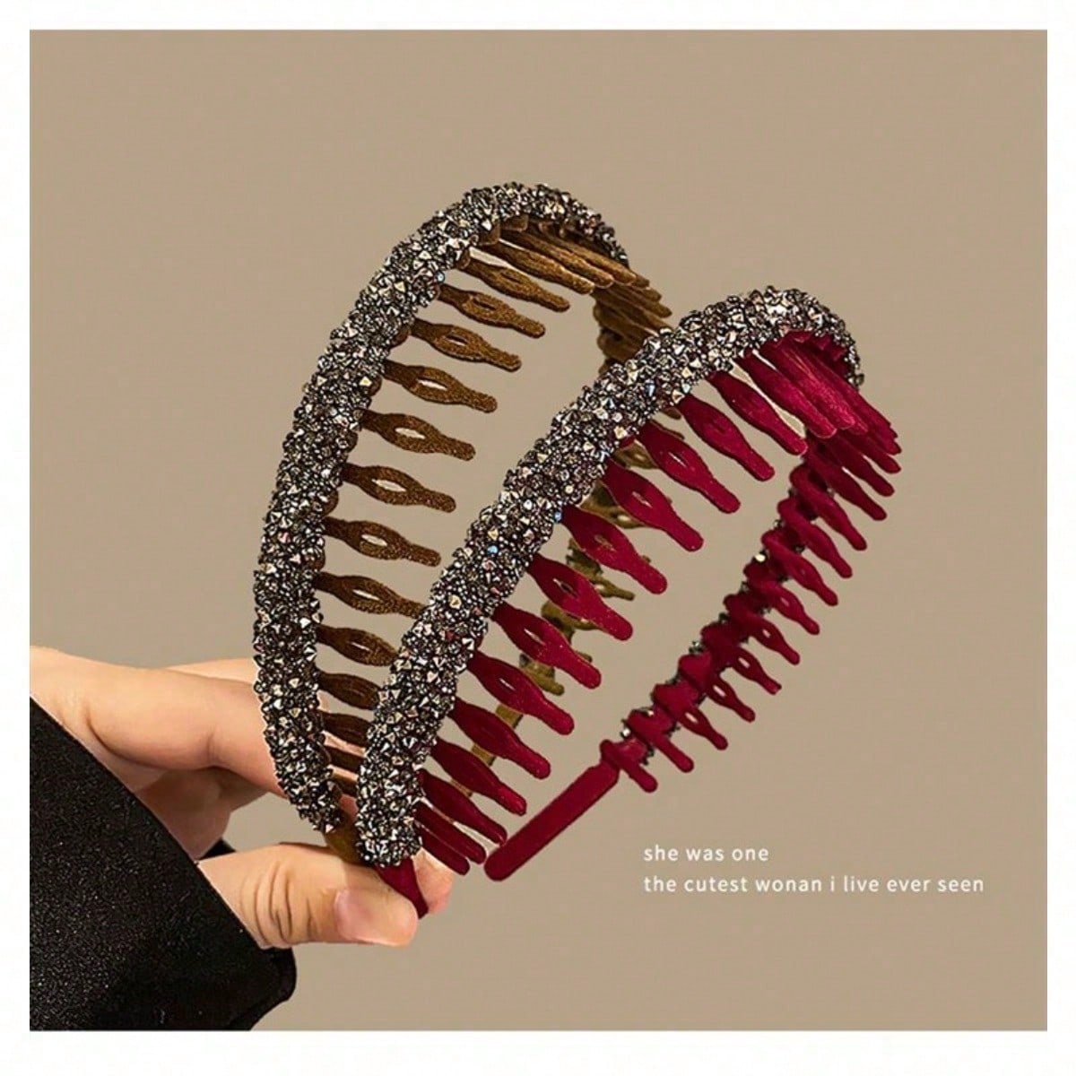 Velvet Non-Slip Headband - Sec - Hair Care Is Self Care ulasan dan harga