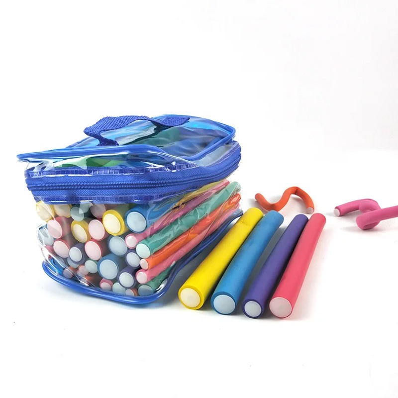 42pcs/Set Flexible Curling Rod - Hair Roller Set Flexi ulasan dan harga