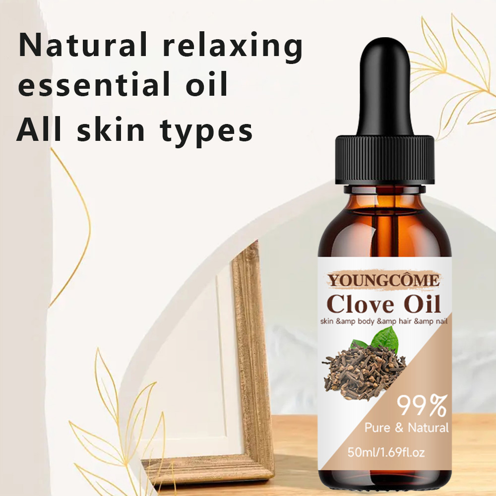 2pcs Clove essential oil helps - Silk Press Serum ulasan dan harga
