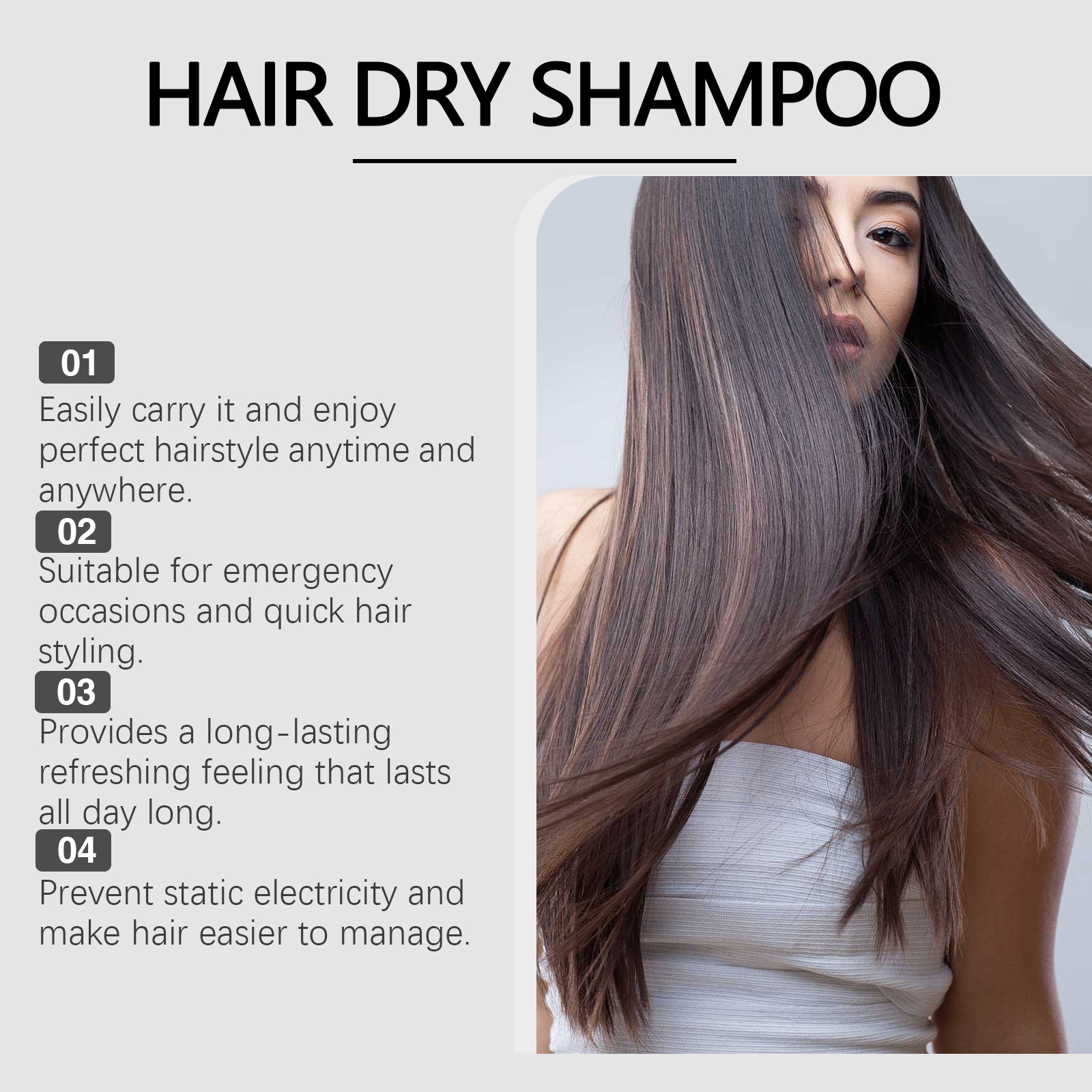Hair Dry Shampoo Volumizing Re - Hair Care Long Hair ulasan dan harga