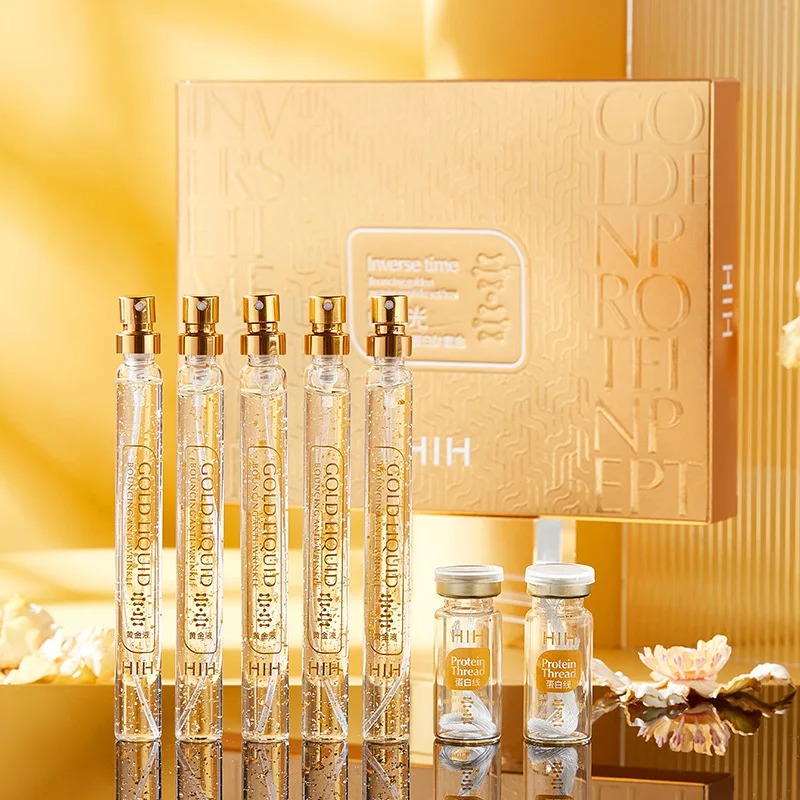 24K Gold Face Instant Lift Col - Silk Press Serum ulasan dan harga