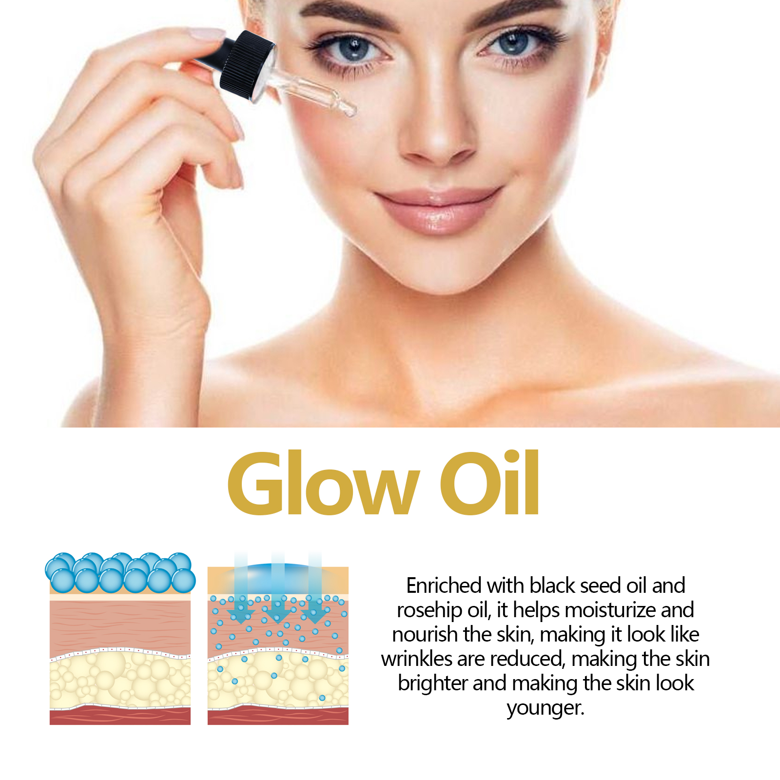Facial Oil Anti Aging Face Tre - Silk Press Serum ulasan dan harga