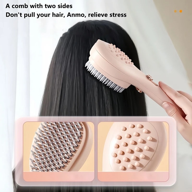 Portable Massage Comb Self Cle - Hair Care Is Self Care ulasan dan harga
