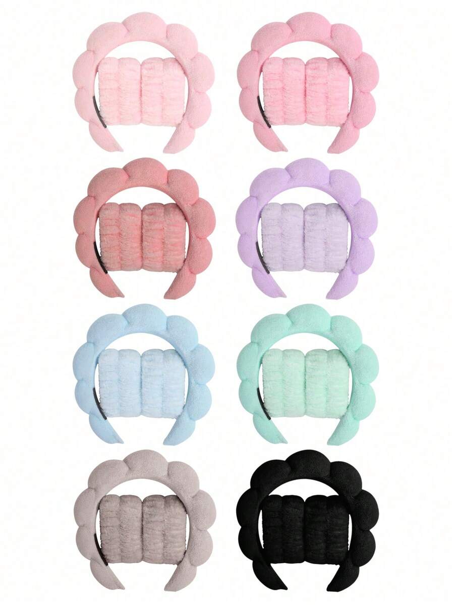 3pcs1set  Sponge Headband Wris - Hair Care Is Self Care ulasan dan harga