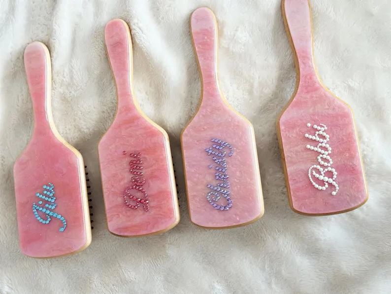Custom Big Size Name Hair Brus - Hair Care Long Hair ulasan dan harga