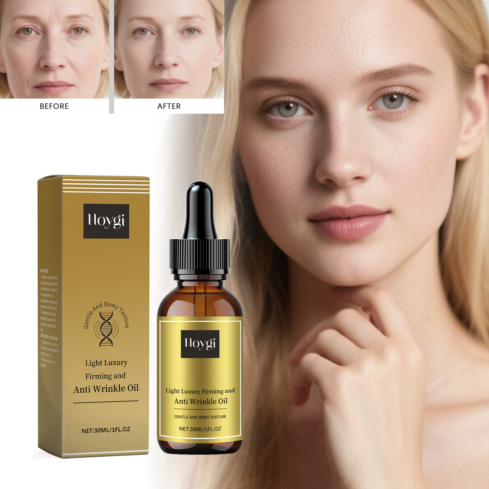 Firming Facial Care Oil Liftin - Silk Press Serum ulasan dan harga