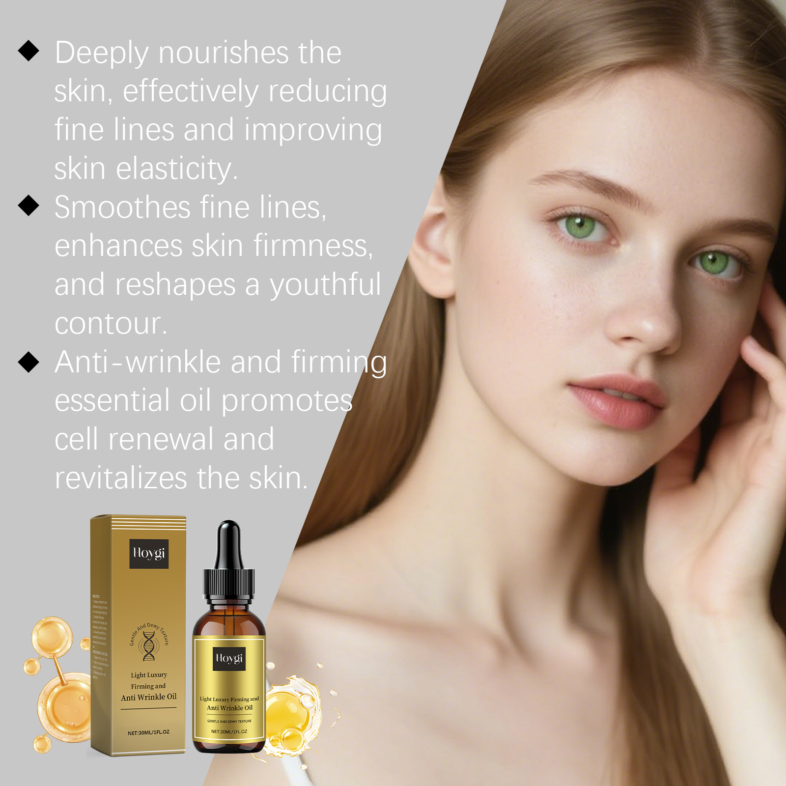 Firming Facial Care Oil Liftin - Silk Press Serum ulasan dan harga