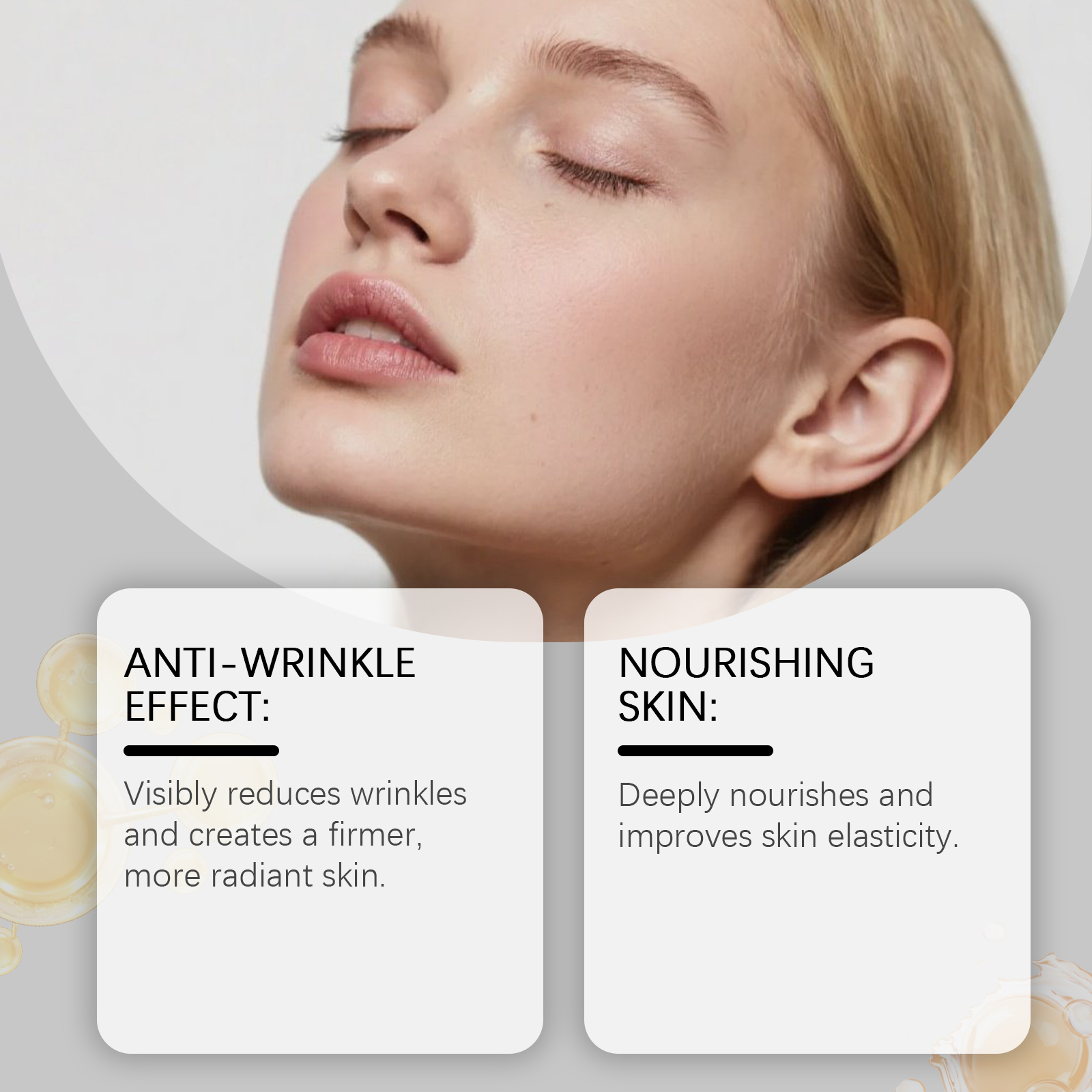 Firming Facial Care Oil Liftin - Silk Press Serum ulasan dan harga