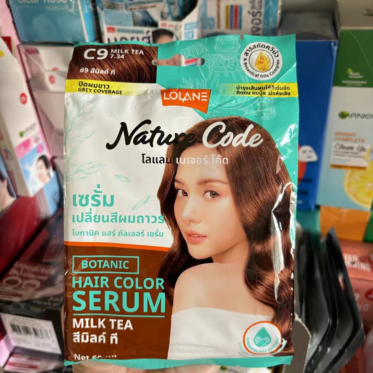 Thai LOLANE Copper Gold Hair D - Hair Care Dupes ulasan dan harga