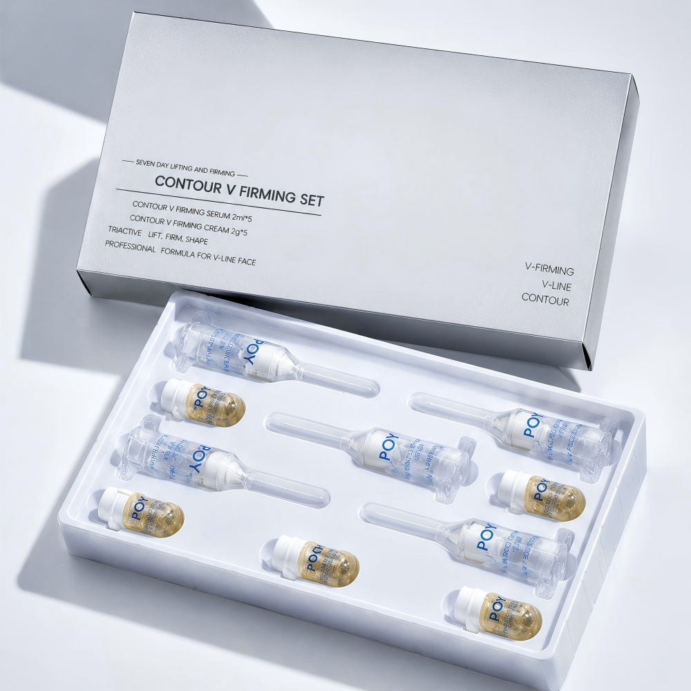 10 Pcs V Face Contouring Set F - Silk Press Serum ulasan dan harga