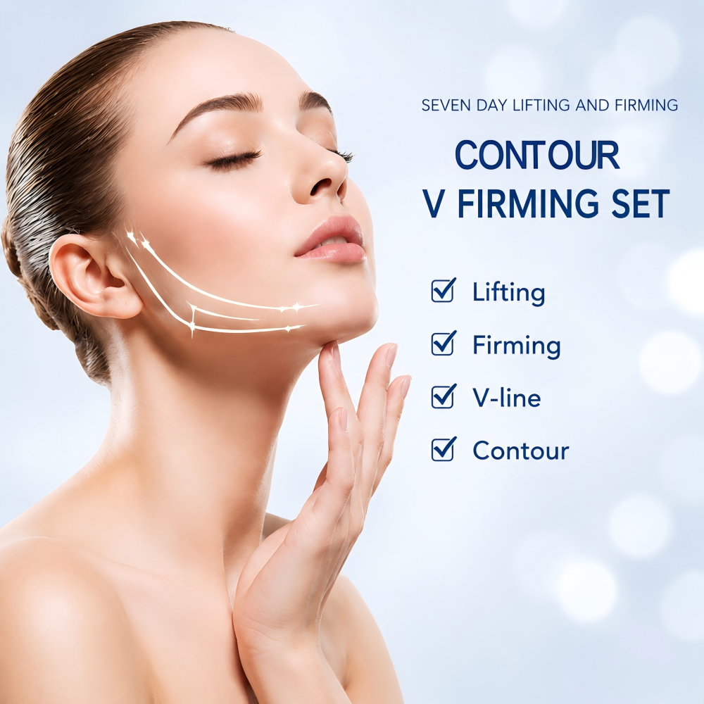 10 Pcs V Face Contouring Set F - Silk Press Serum ulasan dan harga
